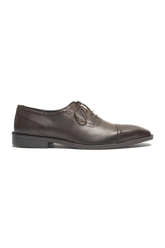 Burgundy Rough Buff Brogues