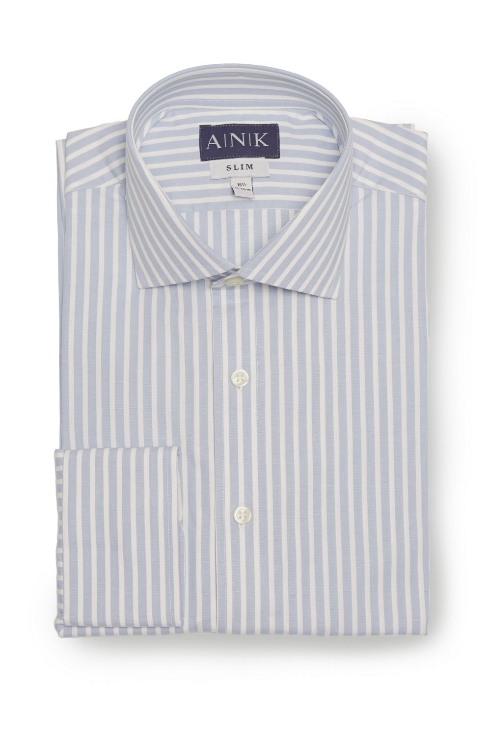 Blue Striped Cotton Shirt